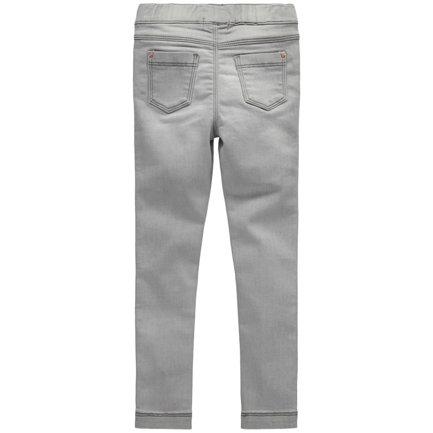 Junior - Jegging en denim like avec détails rose gold 