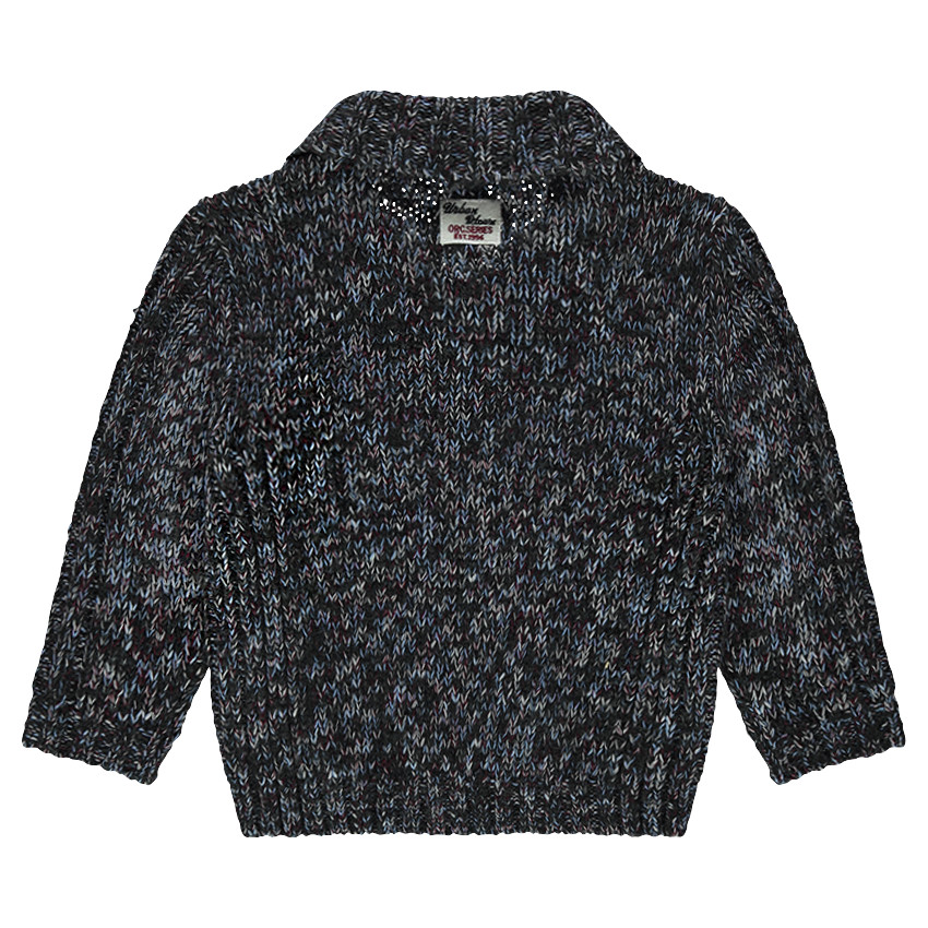 Pull en tricot avec col croisé 