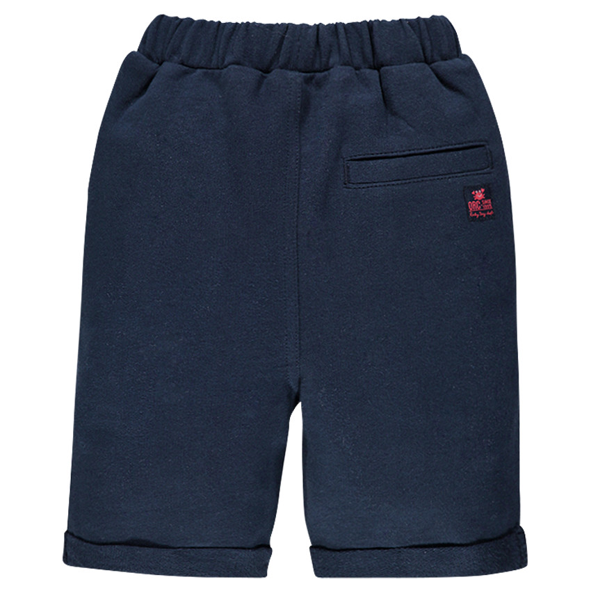 Bermuda en molleton uni 