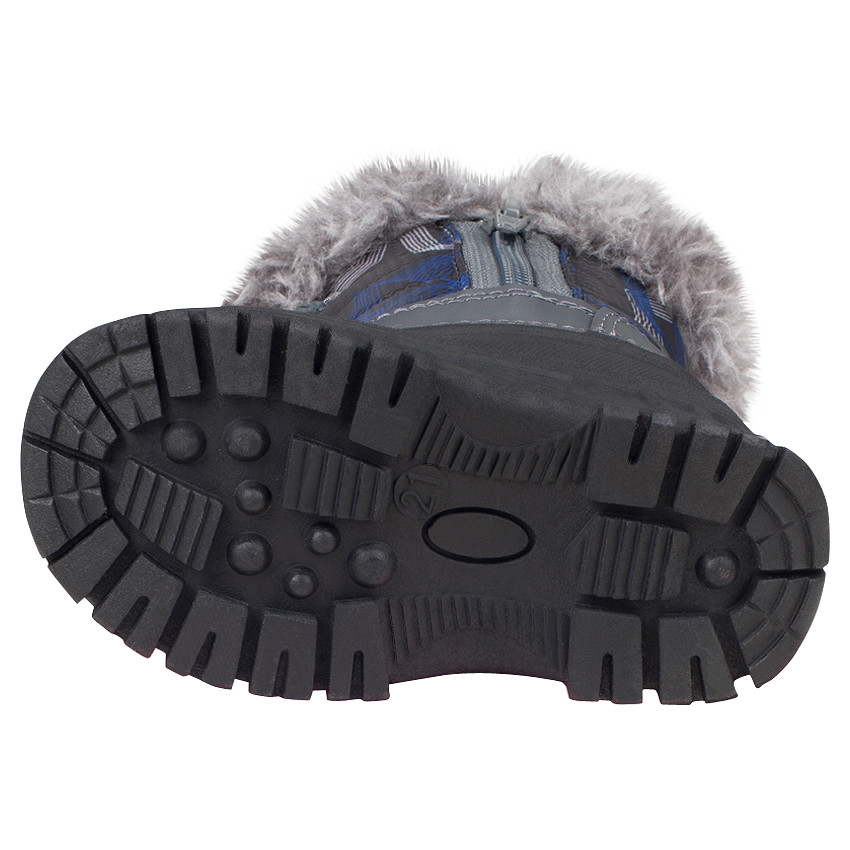 Après-ski zippés avec fausse fourrure du 20 au 23 