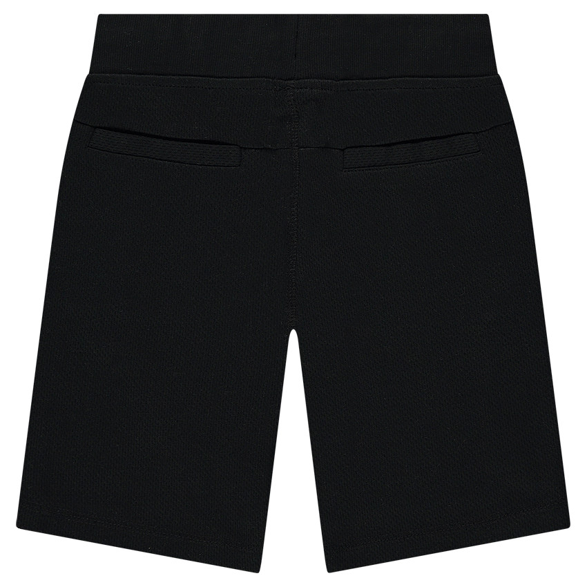 Bermuda en molleton piqué avec poches zippées 