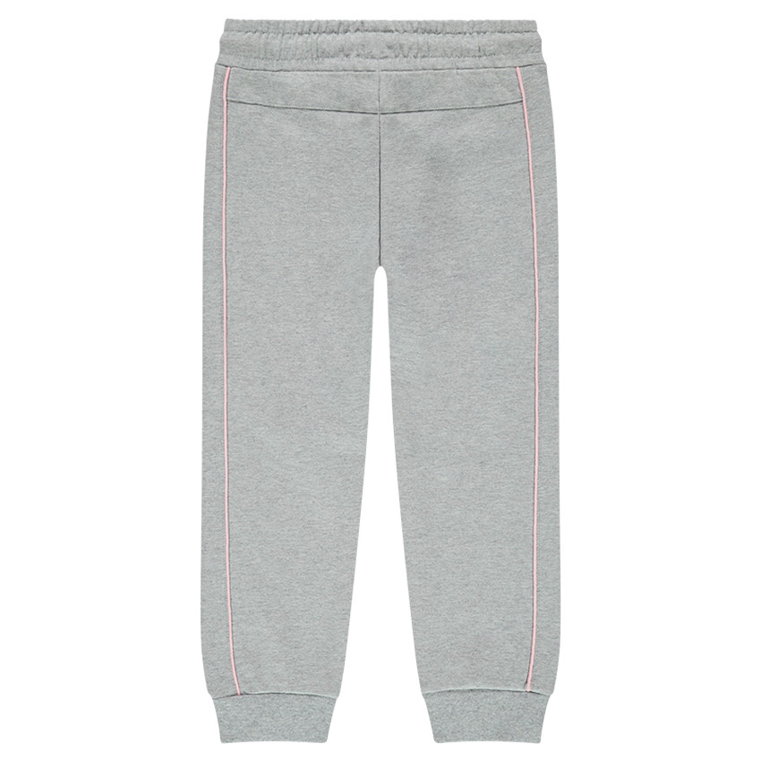 Junior - Pantalon de jogging en molleton avec passepoils contrastés 