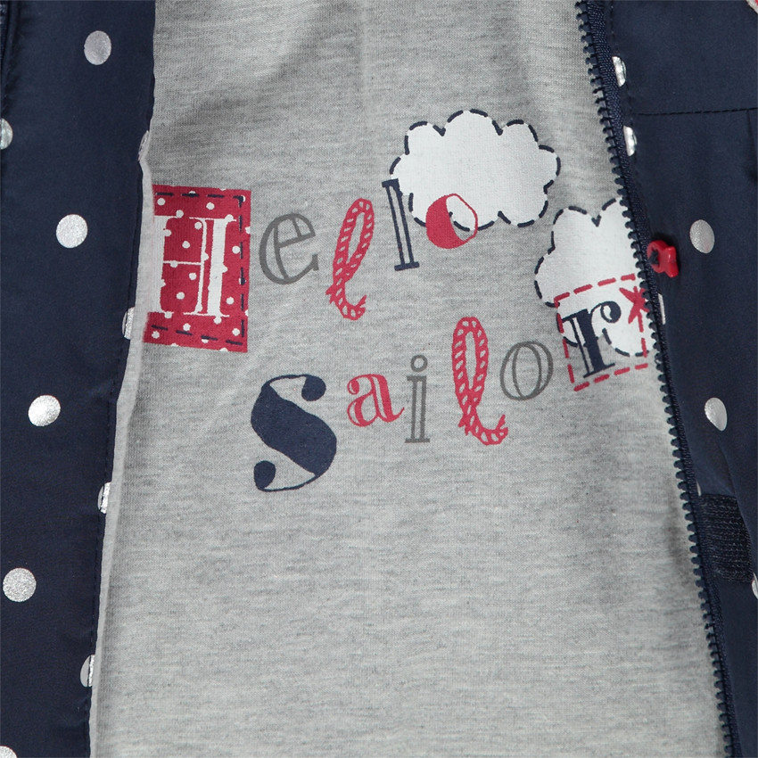 Parka à pois argentés all-over Disney Minnie  