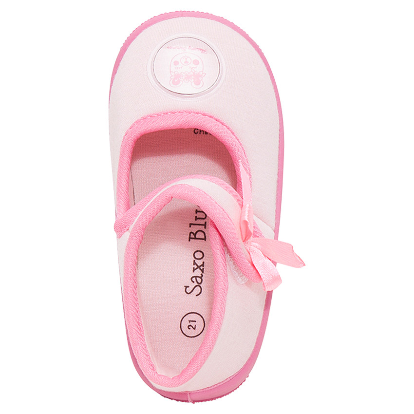 Chaussons forme babies avec patch fantaisie 