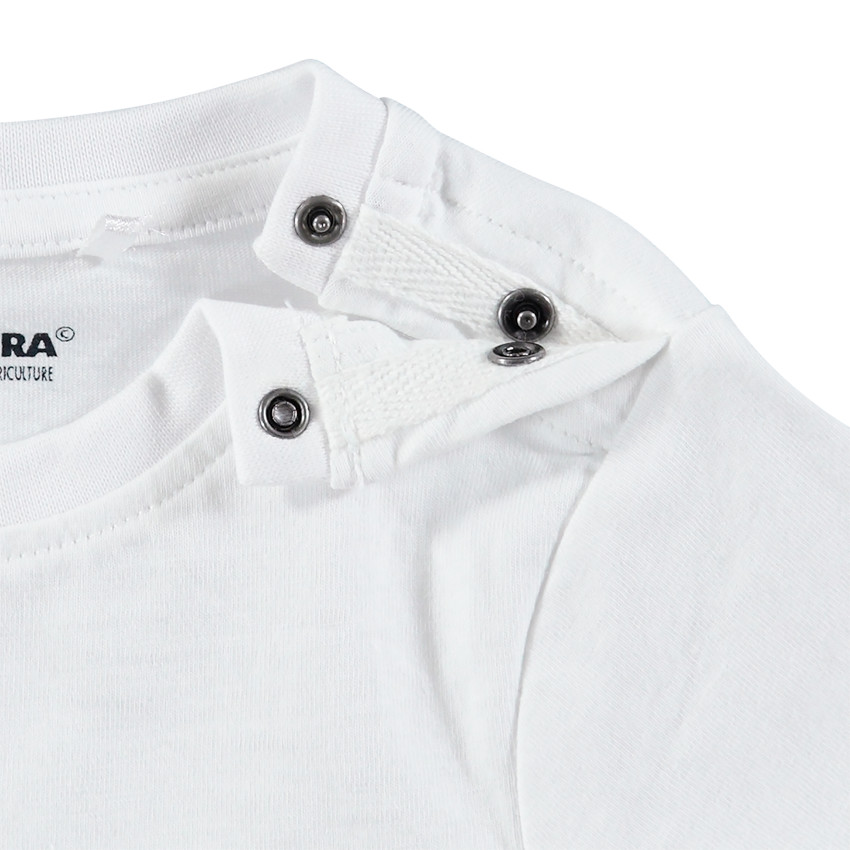 Tee-shirt manches courtes en jersey avec animaux de la jungle printés 