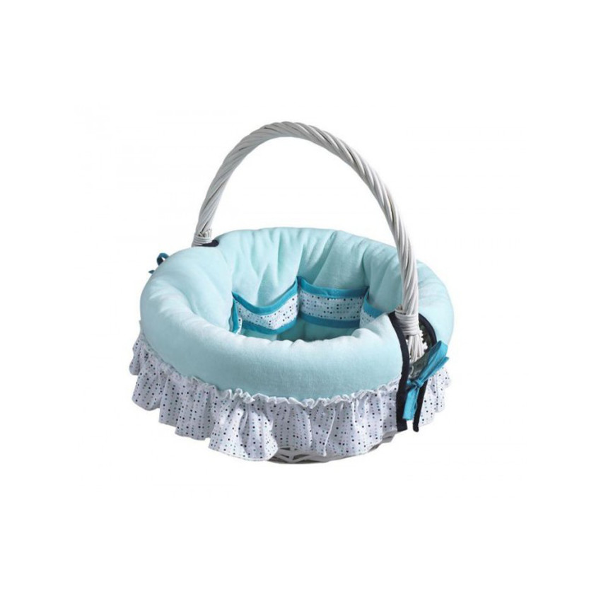 Panier de toilette - Blanc 