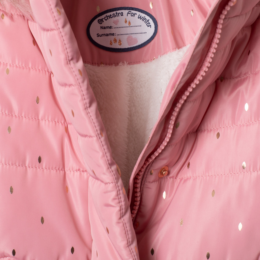 Parka matelassée doublée sherpa à capuche amovible 