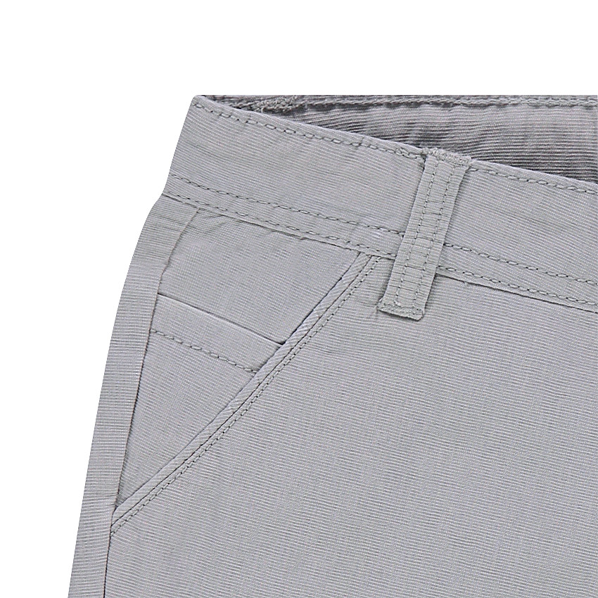 Pantalon blanc en coton ottoman 