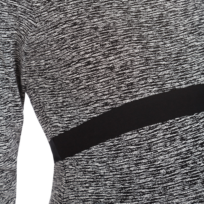 Robe de grossesse manches longues imprimée all-over 