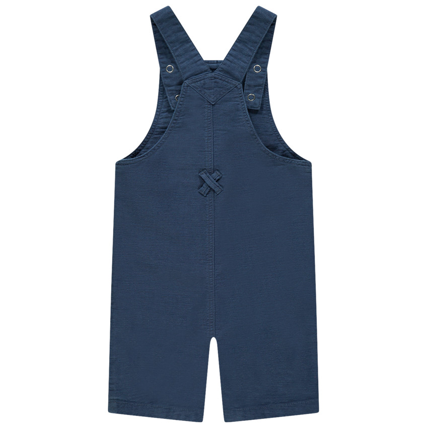 Salopette courte en toile 