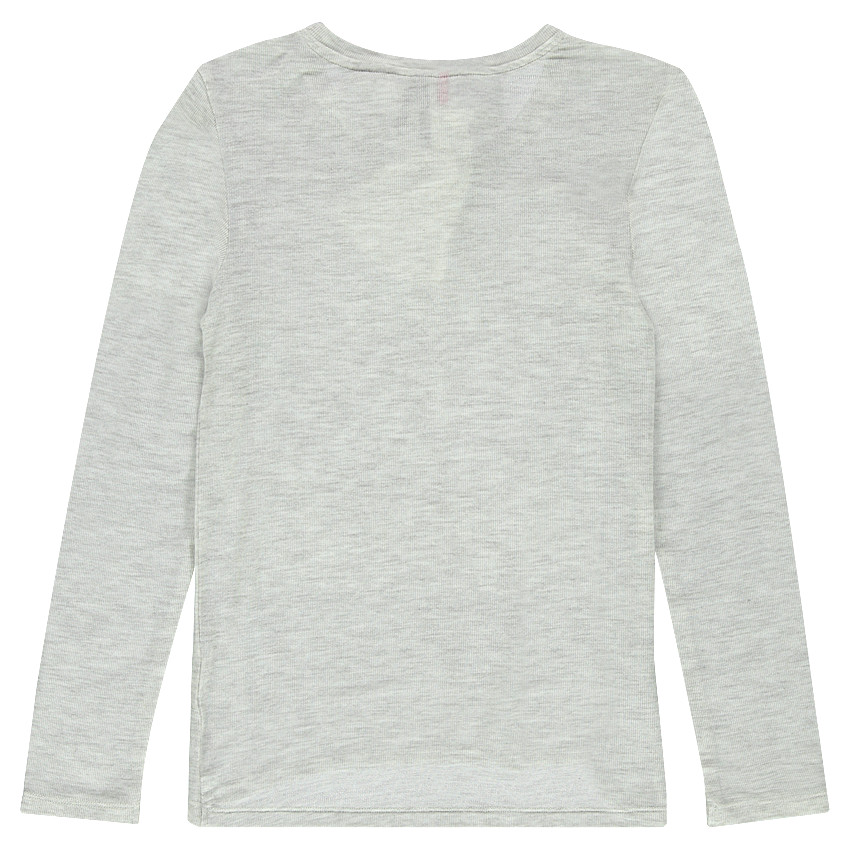 Junior - Tee-shirt manches longues avec broderie et sequins 