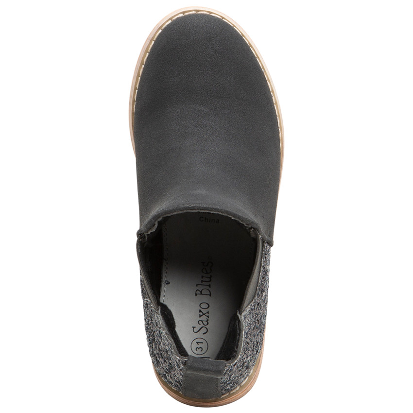 Bottillons noirs à paillettes  