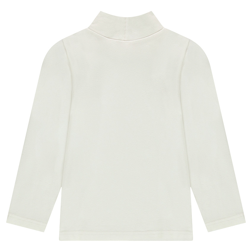 Sous-pull en jersey avec col cheminée 