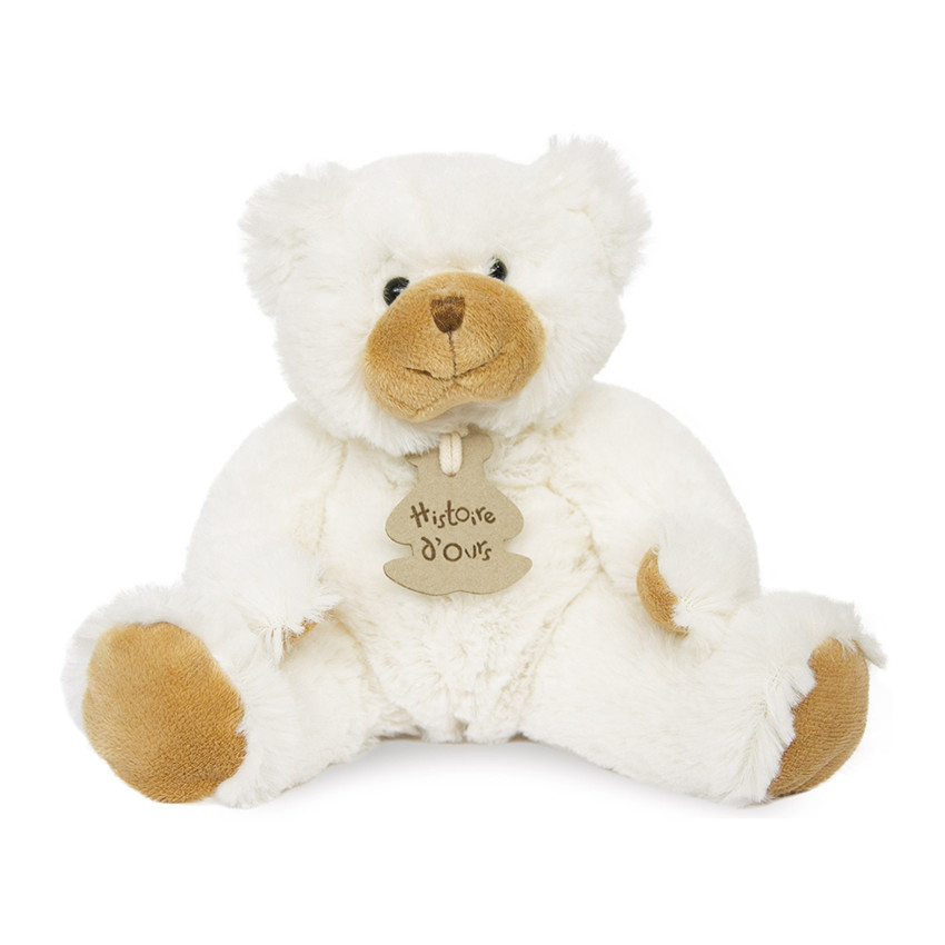 Peluche Calin'ours 25 cm - Ivoire 