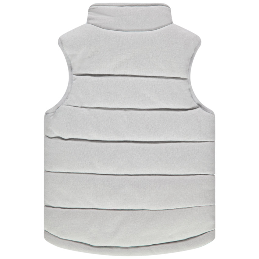 Doudoune sans manches matelassée à poches zippées 