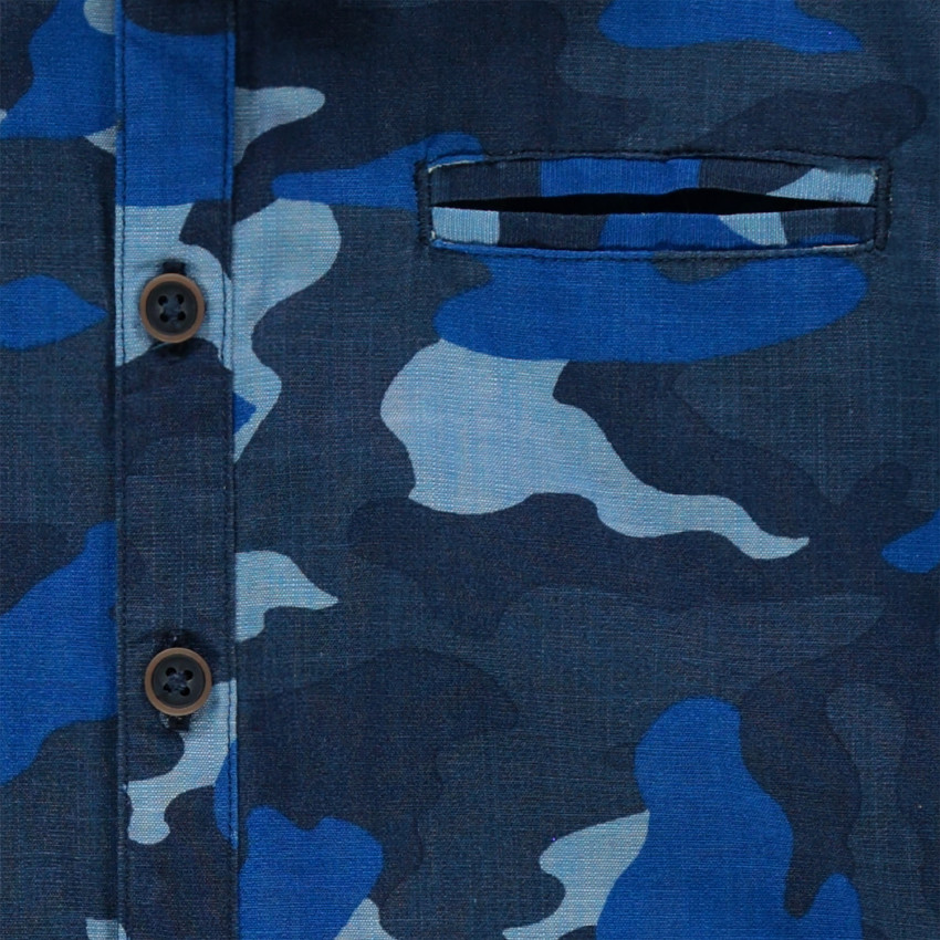 Junior - Chemise manches longues à motif army  