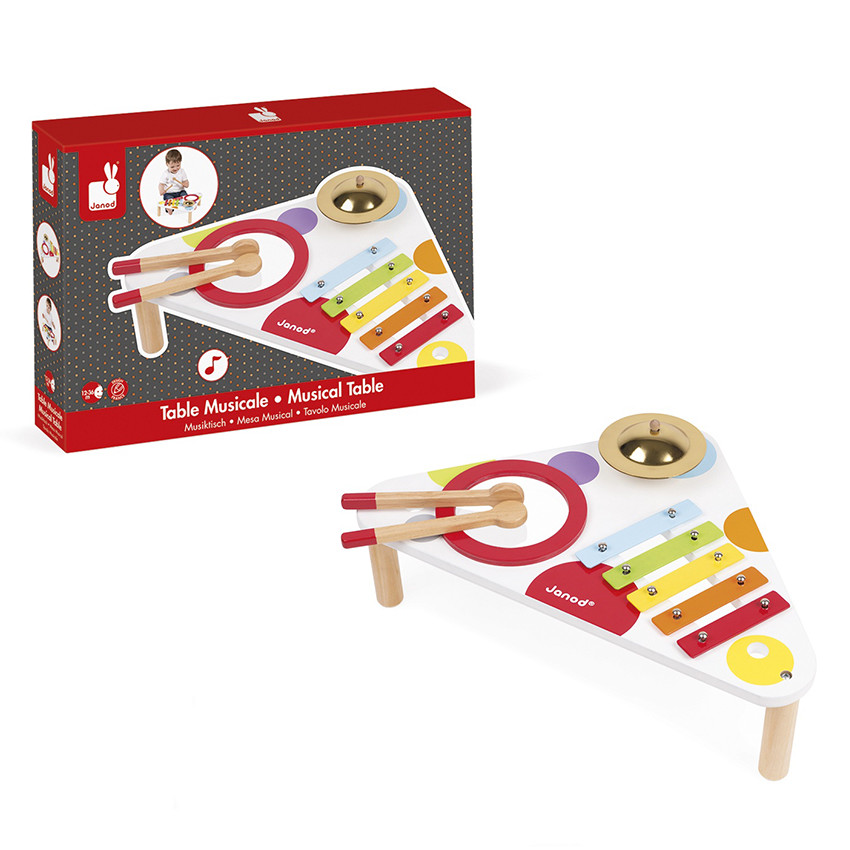 Jeux de musique - Table musicale Confetti 