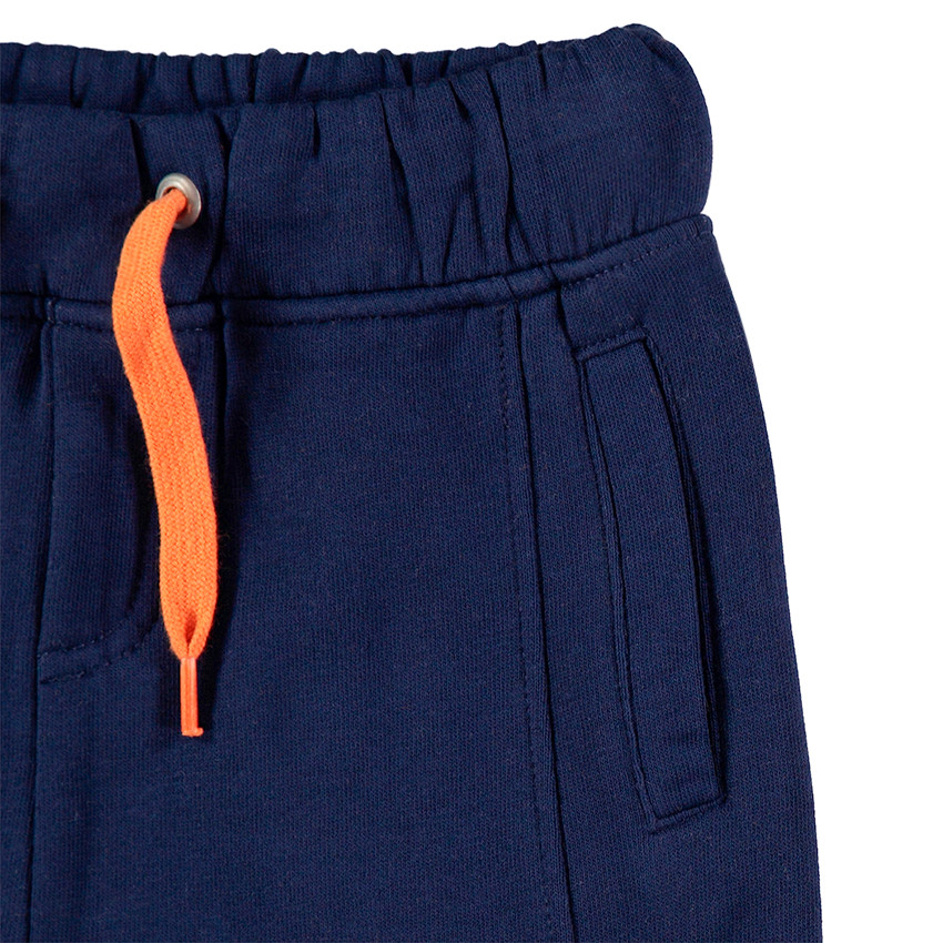 Jogging en molleton print alien avec capuche effet masque 