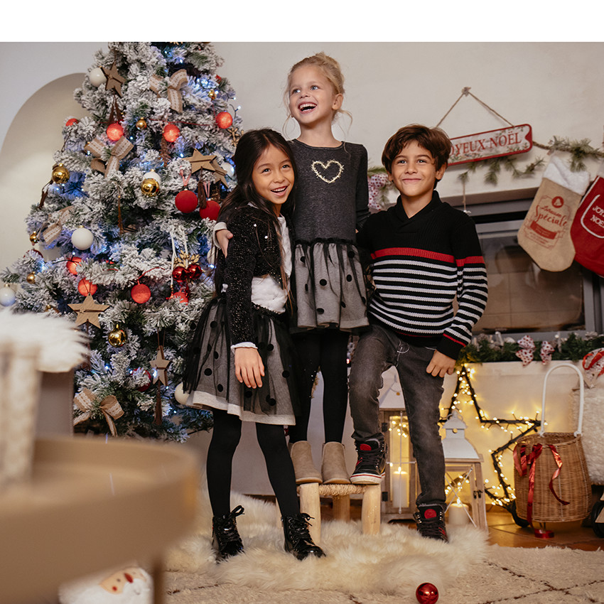 T-shirt manches longues print danseuse étoile et détails dorés 