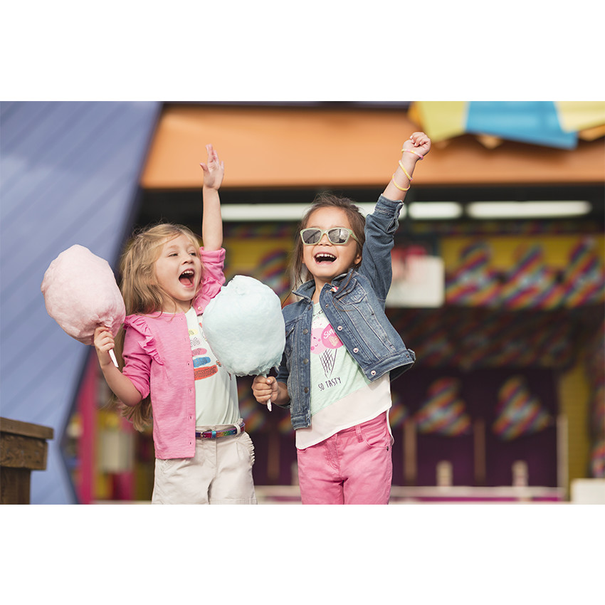 Tee-shirt manches courtes effet 2 en 1 avec print fantaisie 