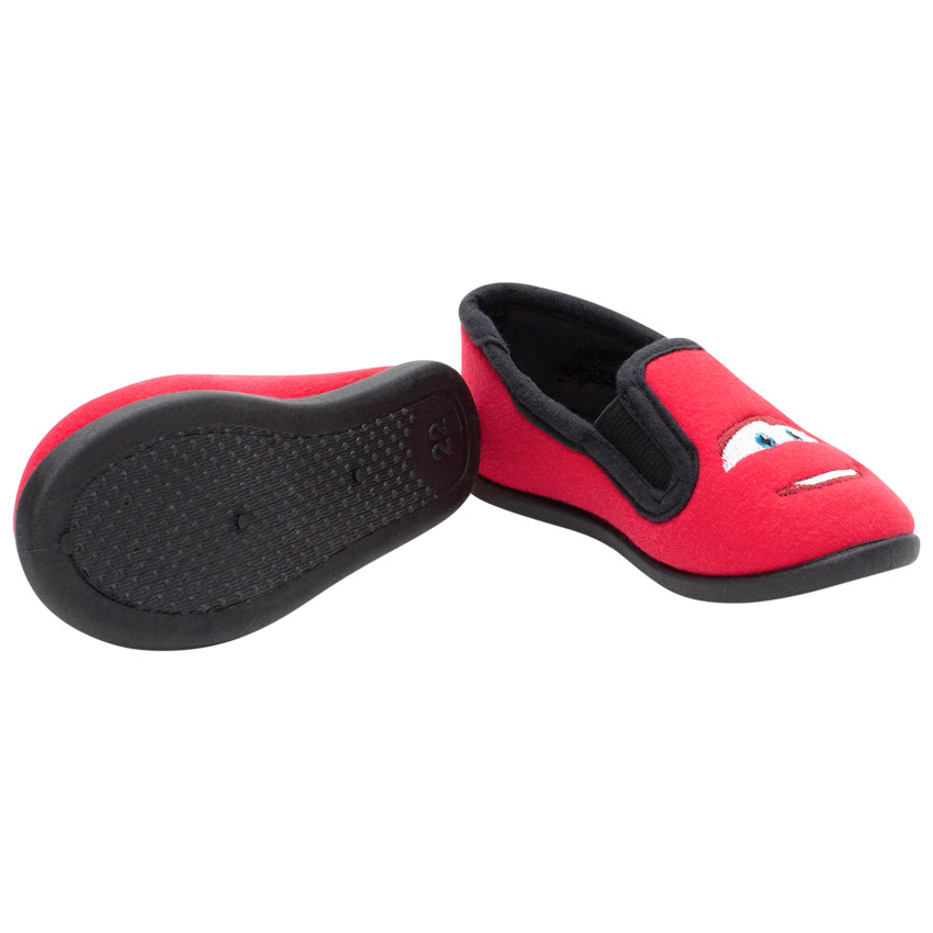 Chaussons en jersey élastiqués broderies Cars 