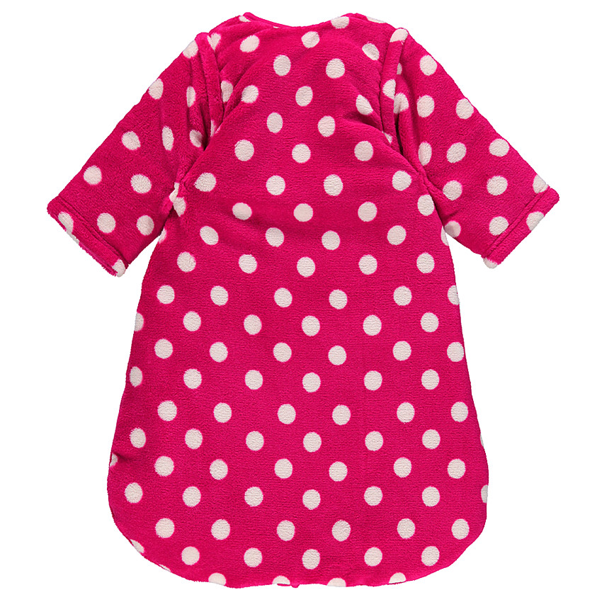 Turbulette en sherpa imprimé fantaisie (du 6 au 12 mois) 