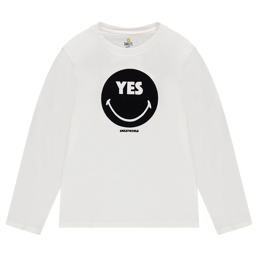 Tee-shirt manche longue Smiley 