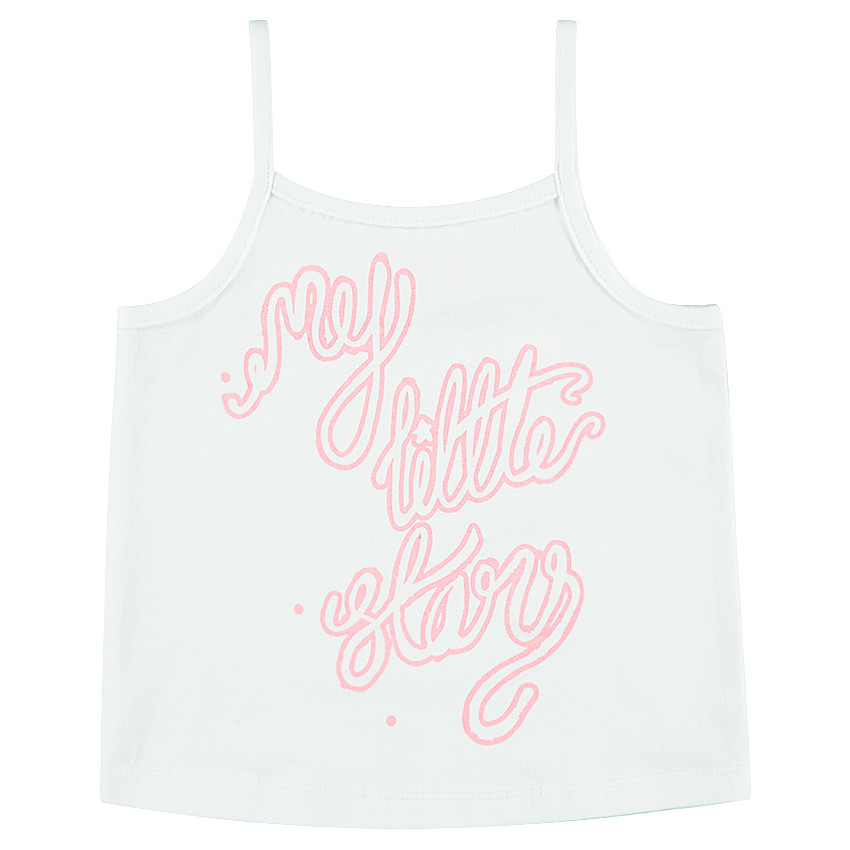 Débardeur à message fantaisie 