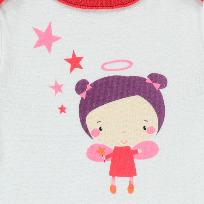 Coffret naissance spécial Noël avec 3 bodies et une valisette 