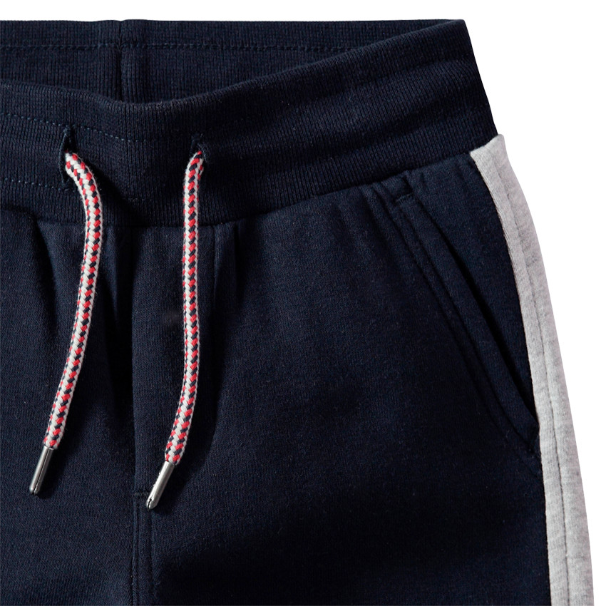 Junior - Pantalon de jogging en molleton avec touches contrastées 