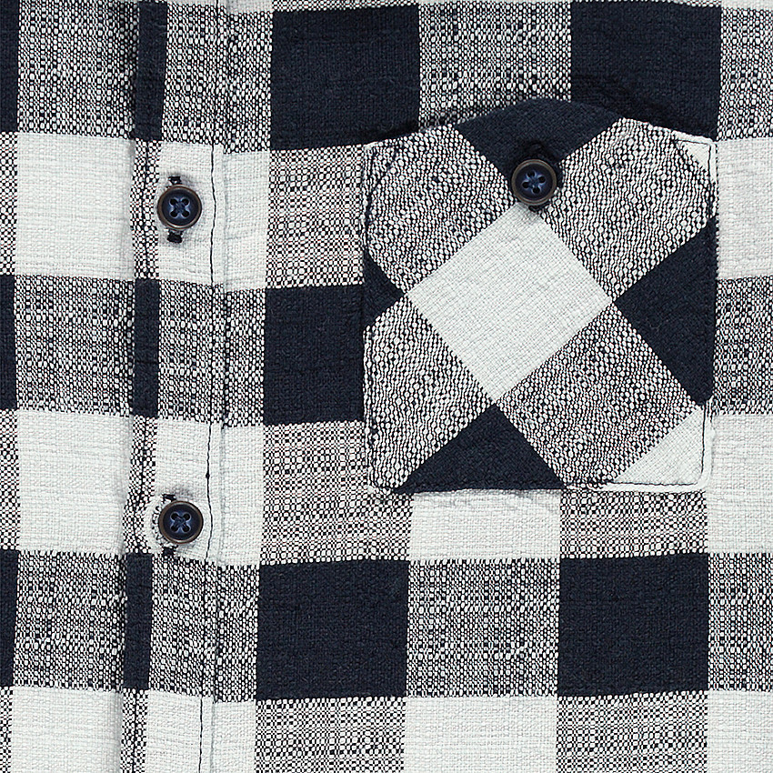 Junior - Chemise manches longues à carreaux 