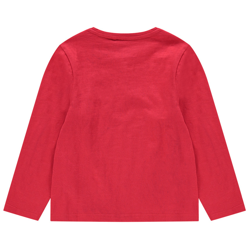 T-shirt manches longues en jersey avec logo brodé 
