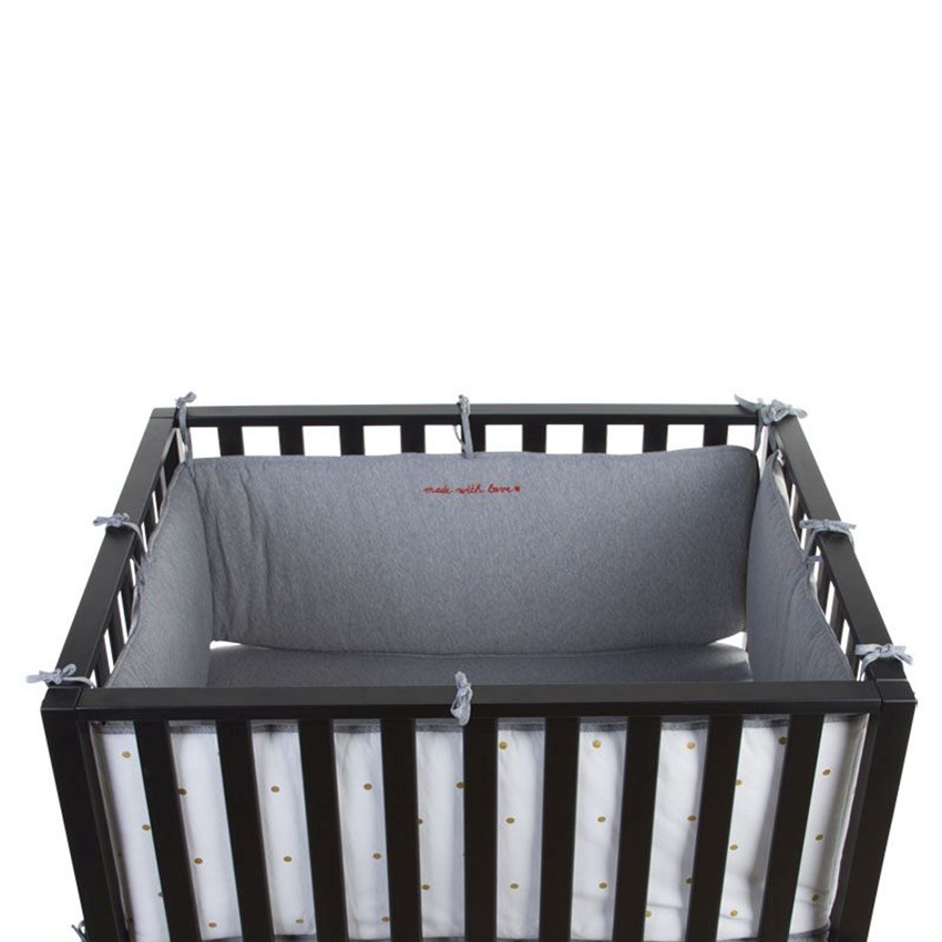 Tour de parc Jersey Gold Dots - 35x340 cm 