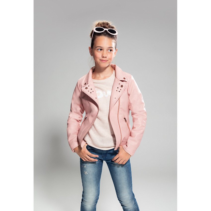 Junior - Sweat en molleton fantaisie avec inscription sur le devant 