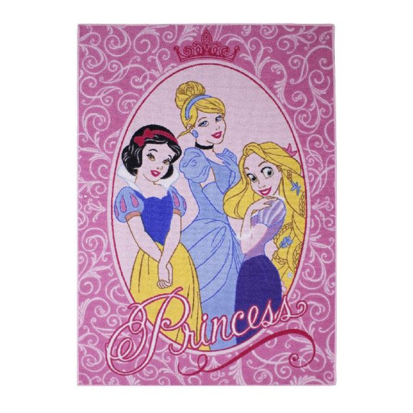 Tapis déco princesse - 95x133 cm 