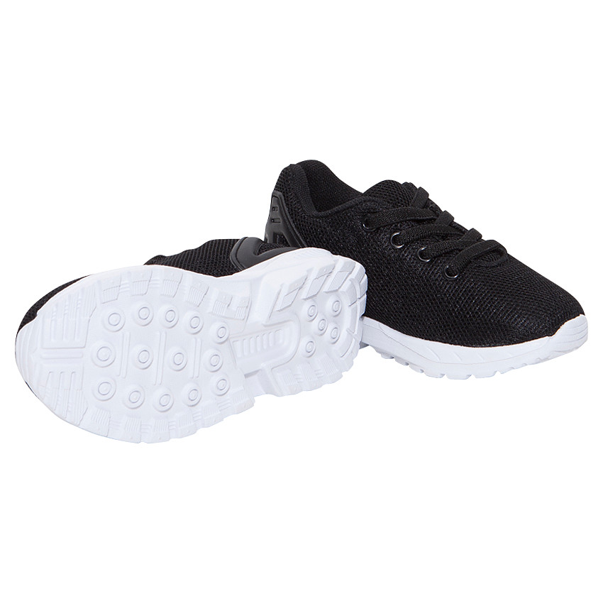 Baskets basses en mesh avec lacets élastiqués du 28 au 35 