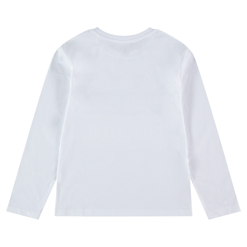 Junior - Tee-shirt manches longues en jersey avec motif en sequins magiques 