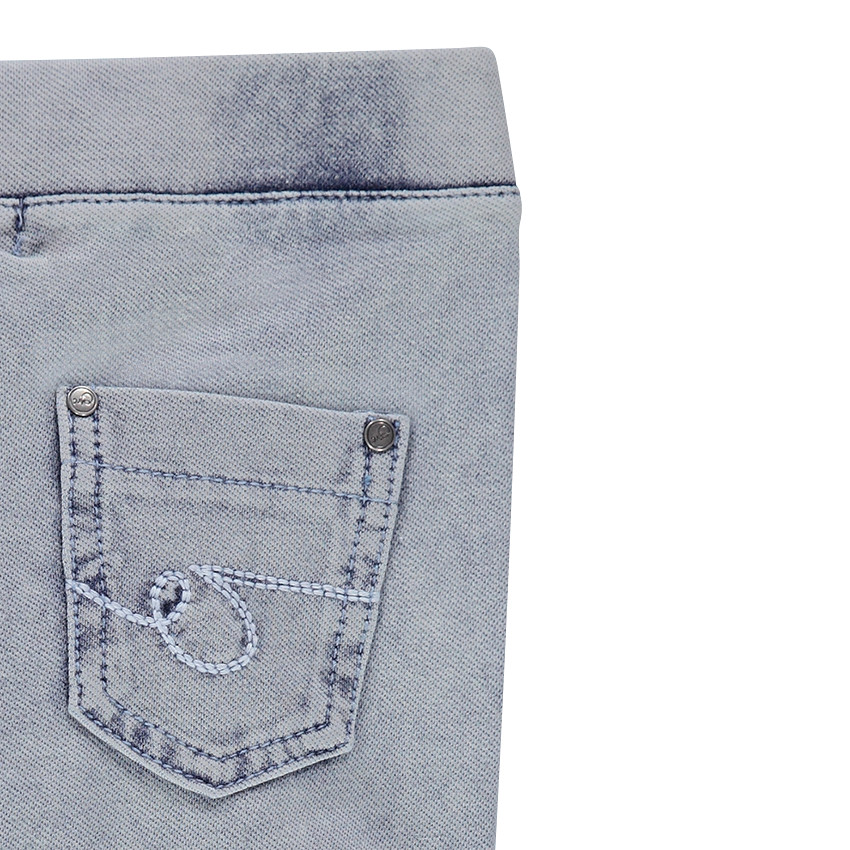 Jegging en molleton surteint 