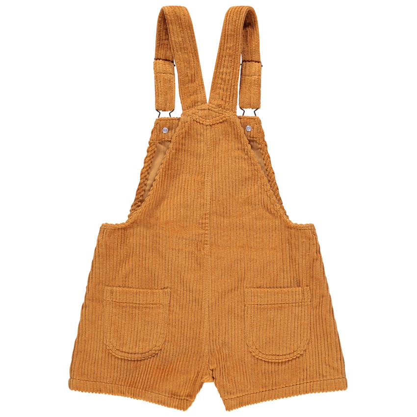 Salopette courte en velours 