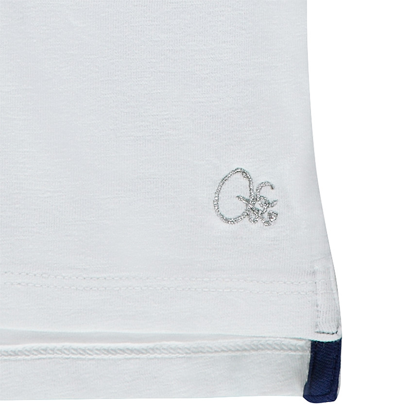 Polo manches courtes en jersey avec logo brodé 