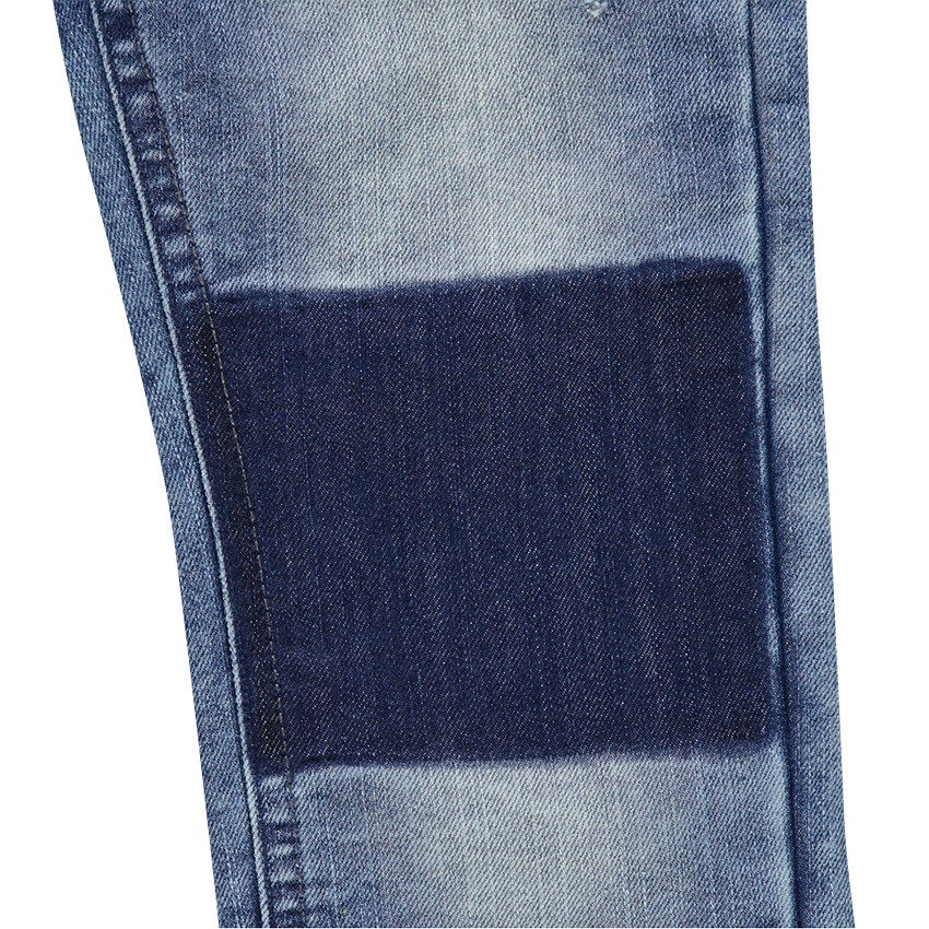 Junior - Jeans droit effet used et crinkle 