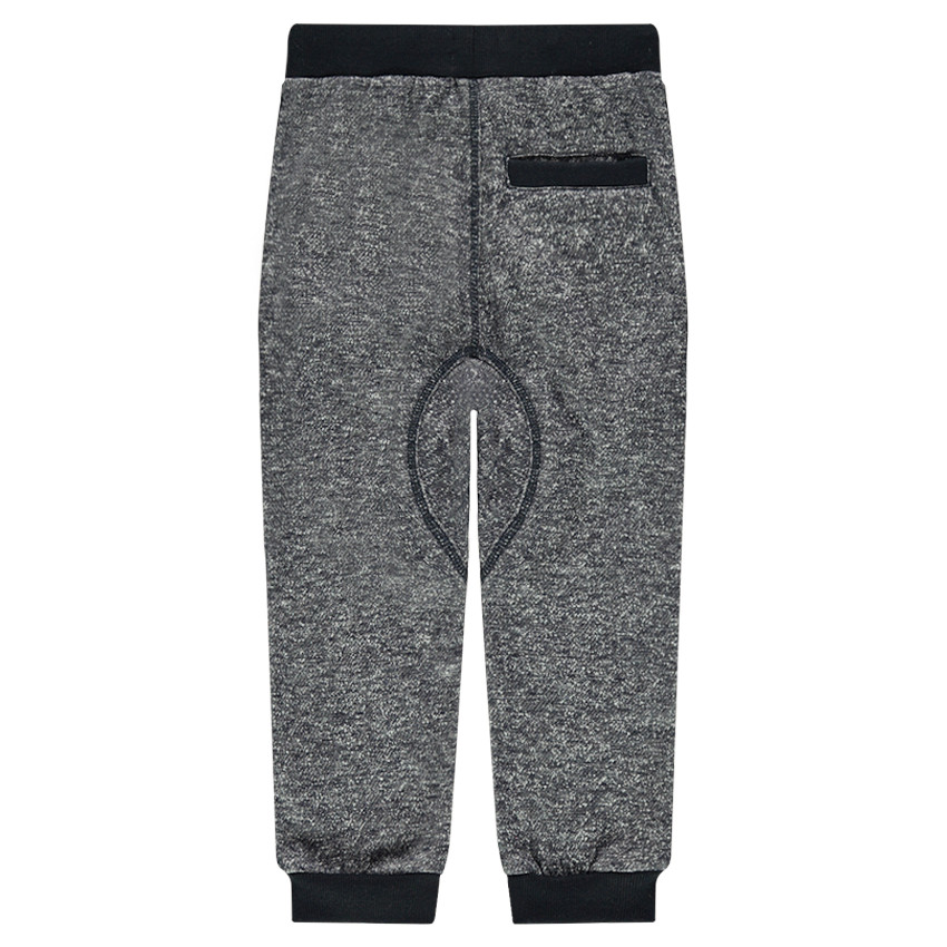 Pantalon de jogging en molleton twisté avec poches passepoilées 