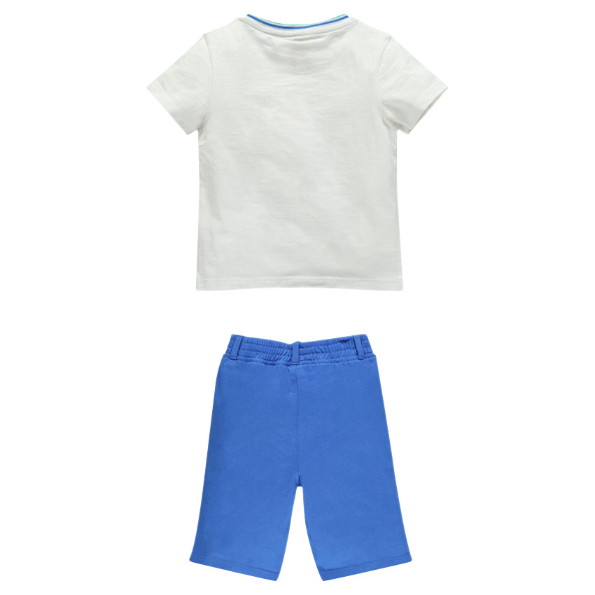 Ensemble de plage tee-shirt et bermuda 