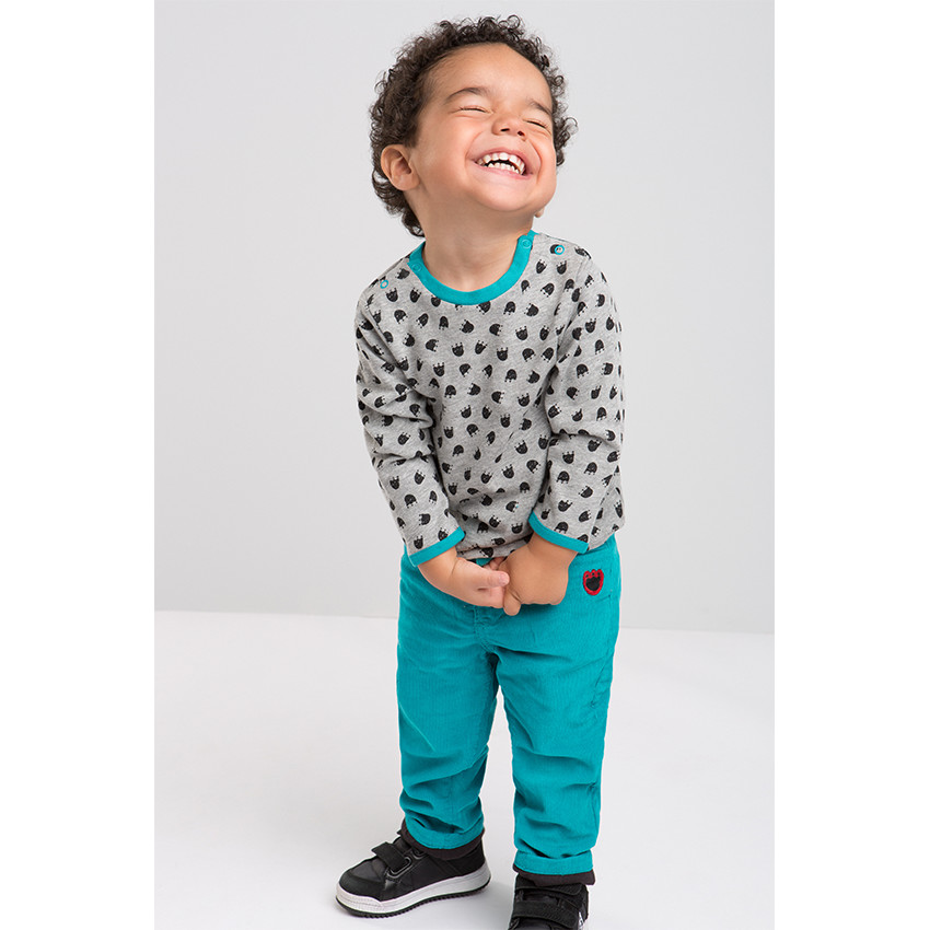 Tee-shirt manches longues imprimé all-over 