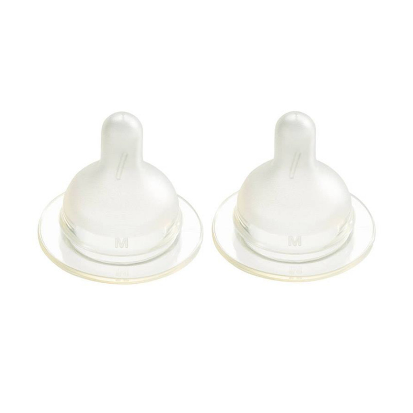 Set de 2 tétines col large medium 