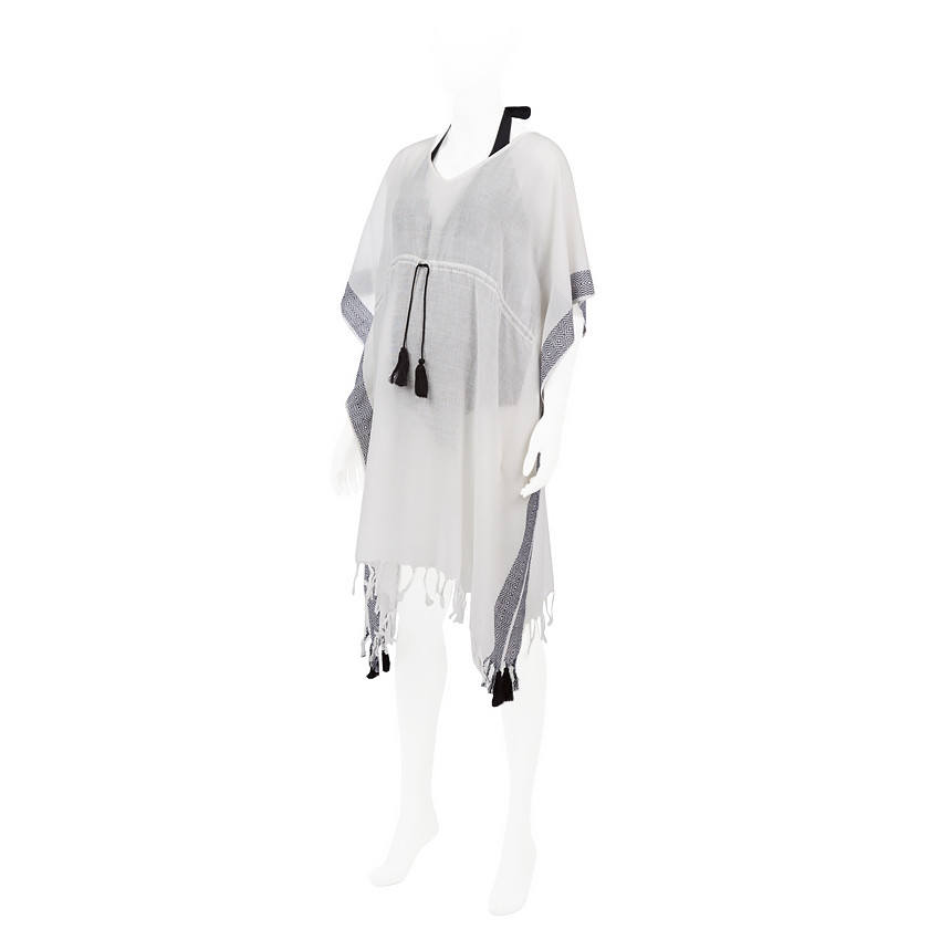 Robe de plage de grossesse à motif fantaisie 