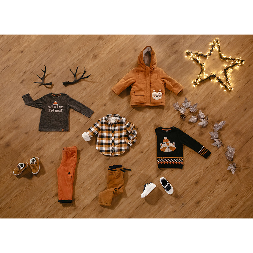 Pantalon en velours milleraies à poches 