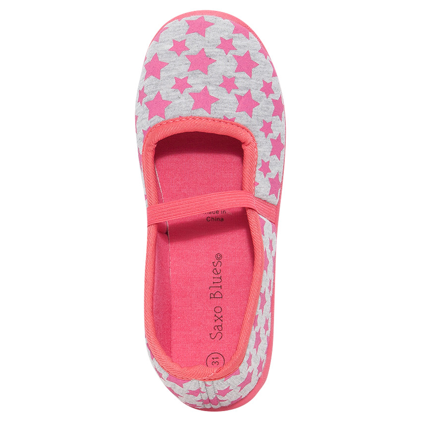 Chaussons babies imprimés étoiles du 24 au 27 