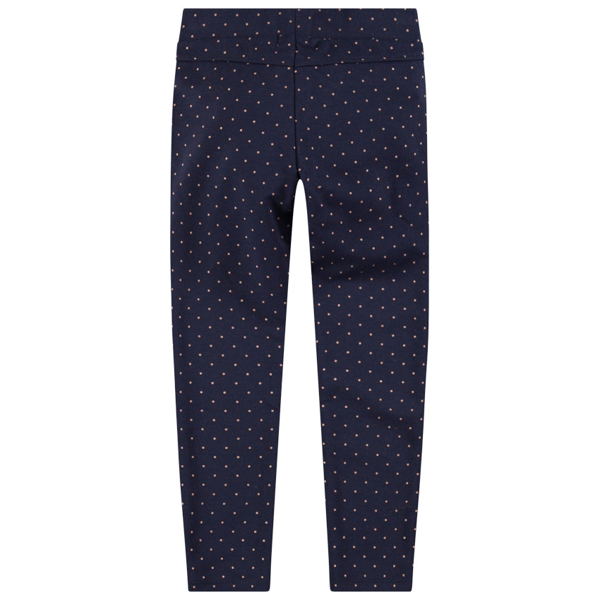 Legging en milano à pois all-over 