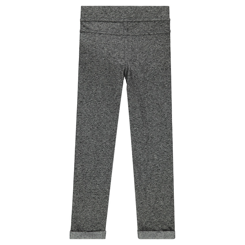 Jegging chiné à revers 